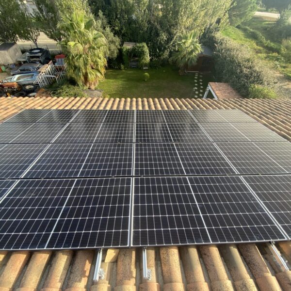 Installation 6kWc de panneaux photovoltaïques à La Londe dans le Var